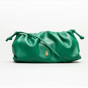 Piry Leather Pouch Green